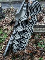 Golfplaten 12 stuks zwart/grijs, Doe-het-zelf en Verbouw, Dakpannen en Dakbedekking, Ophalen, Overige materialen, Gebruikt, Zwart