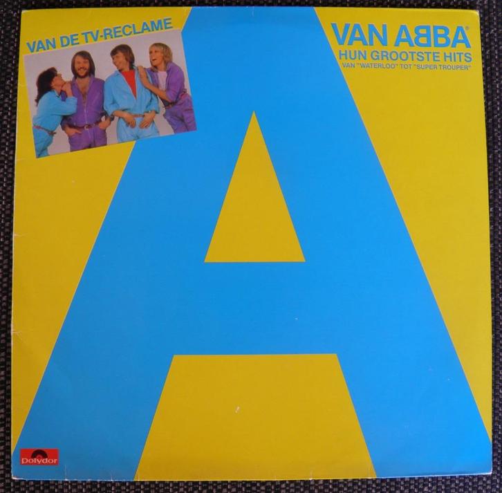 abba LP     De -A- van ABBA   de grootste hits, Cd's en Dvd's, Vinyl | Pop, Zo goed als nieuw, 1980 tot 2000, 12 inch, Ophalen of Verzenden