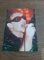 U2 ansichtkaart Bono Zoo tour., Verzamelen, Muziek, Artiesten en Beroemdheden, Ophalen of Verzenden, Gebruikt, Foto of Kaart