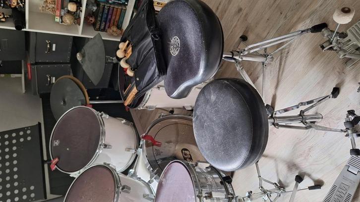 drumset, Muziek en Instrumenten, Drumstellen en Slagwerk, Gebruikt, Overige merken, Ophalen