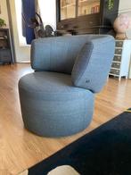 Rolf Benz draai fotuil , Jeans blauw. Zgan!!!, Huis en Inrichting, Fauteuils, Ophalen, Zo goed als nieuw
