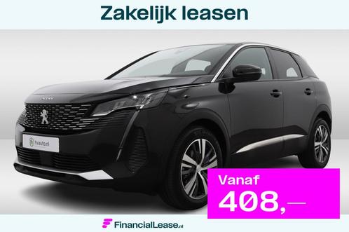 Peugeot 3008 1.2 PURETECH 130PK ALLURE EAT8 | Elektrische ac, Auto's, Peugeot, Bedrijf, Lease, Financial lease, ABS, Achteruitrijcamera