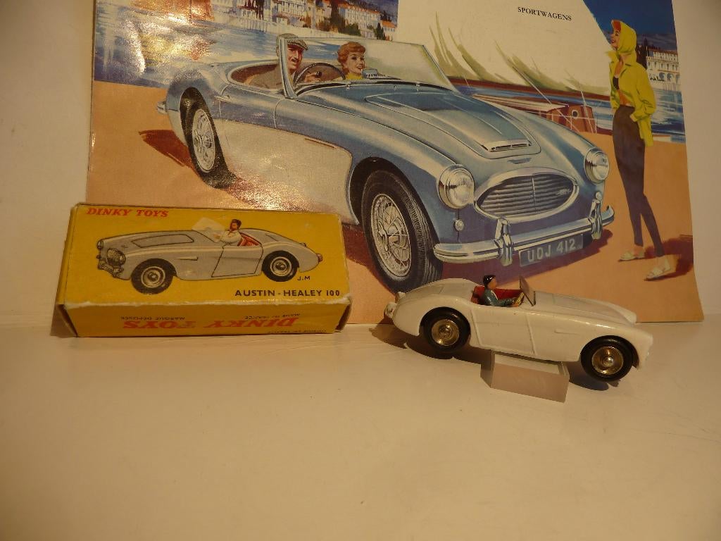 DINKY TOYS:  nr. 546  AUSTIN-HEALEY ( 1960-'61) MINT/BOXED, Ophalen of Verzenden, Nieuw, Auto, Dinky Toys