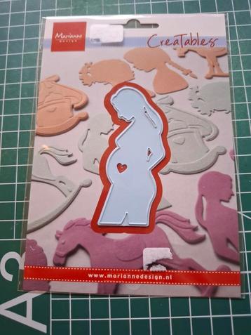 Marianne Design Creatables Snijmal - Zwanger beschikbaar voor biedingen