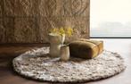 Vloerkleed Praline l Whoon | Meubilex l van €269 voor €199, Ophalen, Beige, Rond, 200 cm of meer