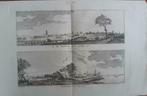 79-82/ De Stad Emmerich - Emmerik Kopergravure uit 1792, Ophalen of Verzenden