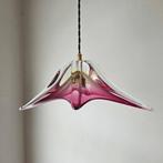 Vintage Murano uraniumglazen hanglamp., Huis en Inrichting, Lampen | Hanglampen, Ophalen of Verzenden, Zo goed als nieuw, Minder dan 50 cm