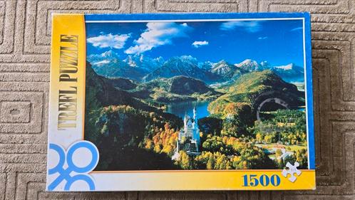 Puzzel: 1500 stukjes - Landschap Kirsch, Duitsland, Hobby en Vrije tijd, Denksport en Puzzels, Zo goed als nieuw, Ophalen of Verzenden