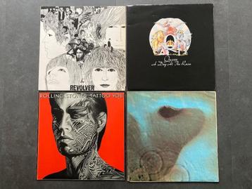Partij van 4 Iconische Vintage lp’s  beschikbaar voor biedingen