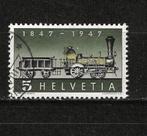 Zwitserland 484 met plaatfout 2 (veel gezochte zegel), Ophalen of Verzenden, Gestempeld