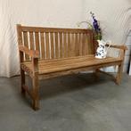 Tuinbank - 160 cm breed - massief teakhout - Bij TTM Wonen, Tuin en Terras, Tuinbanken, TTM Wonen, Meubels – (Perzische) Tapijten en Woonaccessoires
