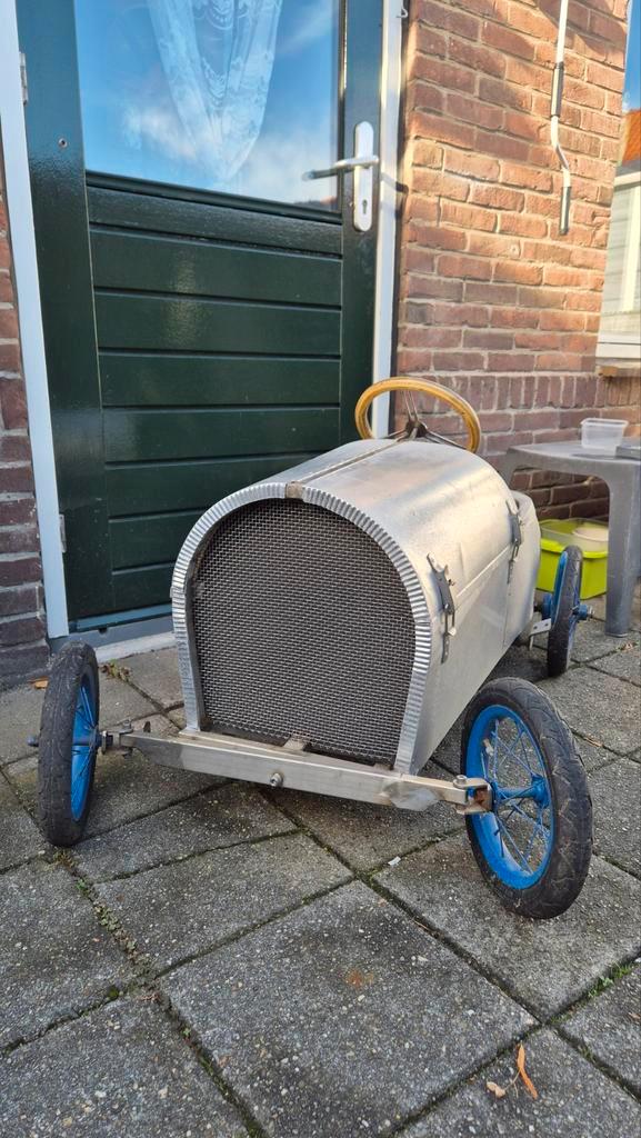 Handgemaakte Bugatti skelter, Fietsen en Brommers, Fietsaccessoires | Aanhangers en Karren, 80 kg of meer, Ophalen