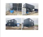 6 Modulaire Units| 6x6m & 6x3m Kant&klaar kantoor & sanitair, Ophalen of Verzenden, Gebruikt