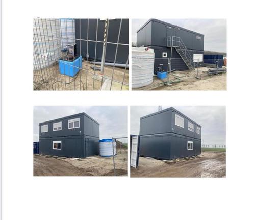 6 Modulaire Units| 6x6m & 6x3m Kant&klaar kantoor & sanitair, Doe-het-zelf en Verbouw, Bouwketen en Schaftketen, Gebruikt, Ophalen of Verzenden