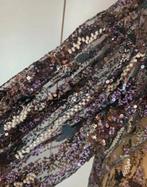 Marina Rinaldi jasje blouse zwart paars 50/52, Kleding | Dames, Ophalen of Verzenden, Nieuw, Zwart, Blouse of Tuniek