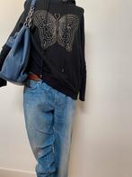 Twinset zwarte sweater / hoody maat S/M, Kleding | Dames, Truien en Vesten, Maat 38/40 (M), Twinset, Verzenden, Zwart