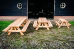 Douglas picknicktafel stoer, robuust en duurzaam (Houtmoat), Tuin en Terras, Tuinsets en Loungesets, Nieuw, Tuinset, Bank, 8 zitplaatsen