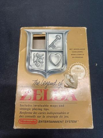 Nintendo NES The Legend of Zelda met doosje beschikbaar voor biedingen