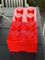 Lego Opbergbox - Rode Steen, Kinderen en Baby's, Speelgoed | Duplo en Lego, Ophalen, Gebruikt, Lego