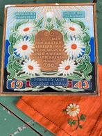 Margriet 1943 tegel en zakdoekje, Ophalen of Verzenden, Nederland