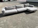 !!ACTIE!! Gebroken witte luxe hoekbank, gratis levering, Verzenden, 300 cm of meer, Metaal, Zo goed als nieuw