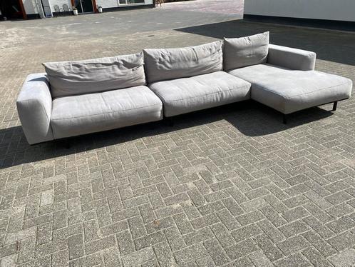 !!ACTIE!! Gebroken witte luxe hoekbank, gratis levering, Huis en Inrichting, Banken | Bankstellen, Zo goed als nieuw, Hoekbank