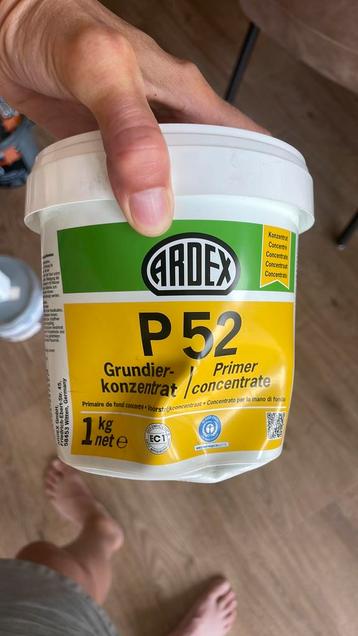 Gereserveerd Primer voor muur of vloer Ardex P52 beschikbaar voor biedingen