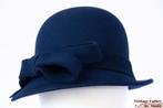 cloche dophoed Dameshoed Hawkins donker blauw vilt 54-58 new, Kleding | Dames, Hoeden en Petten, Hoed, Hawkins, Nieuw, One size fits all