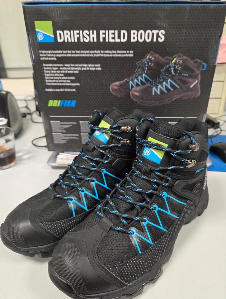 Nieuwe Preston Drifish Field Boots - Maat 42, Kleding | Heren, Schoenen, Nieuw, Overige typen, Zwart, Ophalen of Verzenden