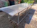 Rvs werkbank, Ophalen, Zo goed als nieuw, Minder dan 70 cm