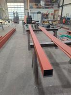 Koker 100x100x4 lengte 4000mm gestraald en gemenied, Doe-het-zelf en Verbouw, Ophalen, Zo goed als nieuw