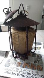 Oude antieke lamp industrieel vintage brocante art deco nouv, Antiek en Kunst, Antiek | Lampen, Ophalen of Verzenden