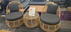 Tuinset / bistroset Miles Bamboo, Ophalen of Verzenden, Nieuw