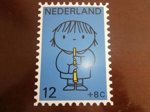 NL 1969; KINDERBEDANKKAART SCHOLENACTIE, Postzegels en Munten, Postzegels | Nederland, Gestempeld, Na 1940, Verzenden