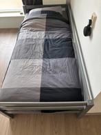 Leen Bakker Ties Bed met Bedlade, 85 tot 100 cm, Gebruikt, Ophalen of Verzenden, Lattenbodem