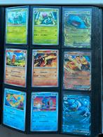 Pokemon 151 Mew-Base set compleet met Binder, Ophalen of Verzenden, Zo goed als nieuw, Meerdere kaarten, Foil