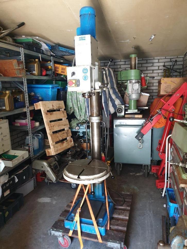 TANDWIELGESCHAKELDE KOLOMBOOR 380 V, MC3, Doe-het-zelf en Verbouw, Gereedschap | Boormachines, Zo goed als nieuw, Kolomboormachine