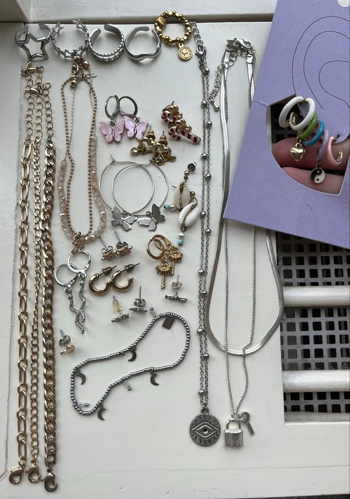 Leuke kinder sieraden, Sieraden, Tassen en Uiterlijk, Overige Accessoires, Gebruikt, Ophalen