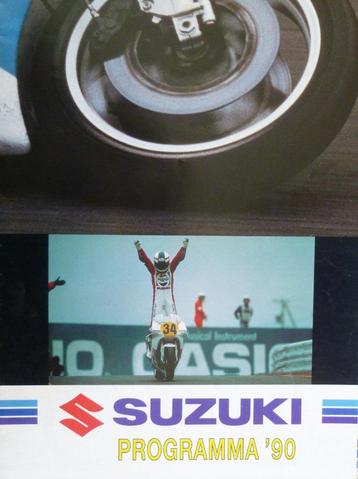 Folder SUZUKI Programma 1990 beschikbaar voor biedingen