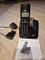 Dect telefoon draadloos Philips, Telecommunicatie, Vaste telefoons | Handsets en Draadloos, Ophalen, Zo goed als nieuw, 1 handset