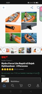 Opblaasbare kano, Watersport en Boten, Ophalen, Zo goed als nieuw, Twee personen, Overige typen