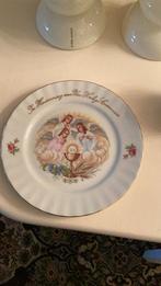 Herinnrings bordje comunnie, Antiek en Kunst, Antiek | Servies los, Ophalen of Verzenden