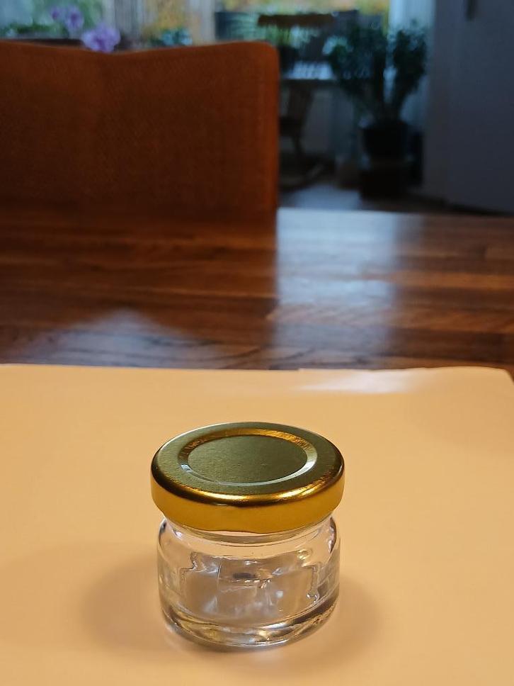 nieuwe potjes 30 ml met deksel, Huis en Inrichting, Keuken | Potten en Pannen, Nieuw, Pot, Bus of Blik, Glas, Ophalen of Verzenden