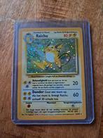 Raichu Base Set NL, Ophalen of Verzenden, Zo goed als nieuw, Losse kaart, Foil
