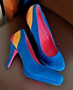 Mooie dames schonen van Rainbow merk , maat 38, Rainbow, Pumps, Blauw, Ophalen of Verzenden