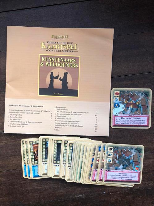 Uitbreiding kaartspel Catan - Kunstenaars en Weldoeners, Hobby en Vrije tijd, Verzamelkaartspellen | Yu-gi-Oh!, Zo goed als nieuw
