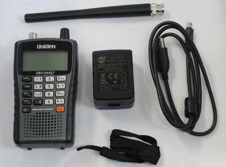 Uniden Bearcat UBC125 voorgprogrammeerd + UBC125 software, Telecommunicatie, Scanners, Zo goed als nieuw, 500 kanalen of meer