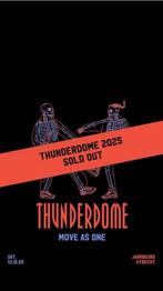 Te koop Thunderdome tattoo ticket, Eén persoon
