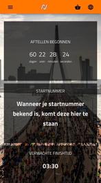Startbewijs marthon Rotterdam 2026, Tickets en Kaartjes, Evenementen en Festivals, Eén persoon
