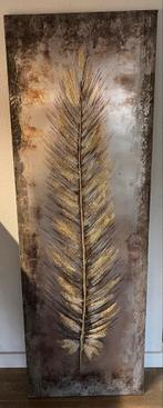 Schilderij met veer, Ophalen, Zo goed als nieuw, Schilderij, 75 cm of meer